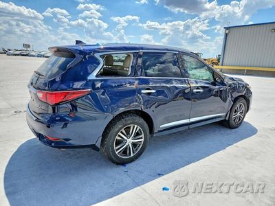 Trzecie zdjęcie samochodu z tyłu: 2017 INFINITI QX60 BASE VIN:5N1DL0MN3HC511044 - miniatura