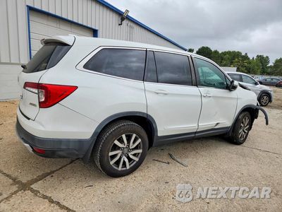 Trzecie zdjęcie samochodu z tyłu: 2020 HONDA PILOT EXL VIN:5FNYF6H5XLB059941 - miniatura