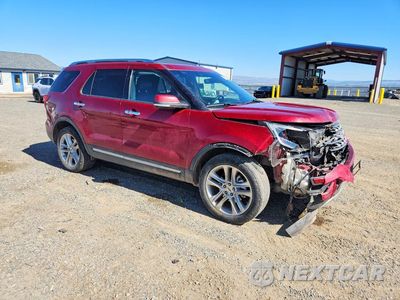 Czwarte zdjęcie samochodu z boku: 2016 FORD EXPLORER LIMITED VIN:1FM5K8F81GGC43079 - miniatura