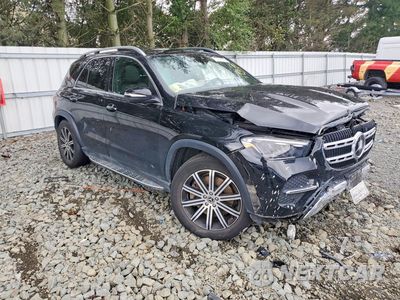 Czwarte zdjęcie samochodu z boku: 2024 MERCEDES-BENZ GLE 450 4MATIC VIN:4JGFB5KE0RB015492 - miniatura