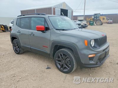 Czwarte zdjęcie samochodu z boku: 2022 JEEP RENEGADE LATITUDE VIN:ZACNJDB19NPN99964 - miniatura
