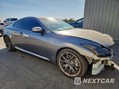 Czwarte zdjęcie samochodu z boku: 2010 INFINITI G37 COUPE BASE VIN:JN1CV6EK7AM101223 - miniatura