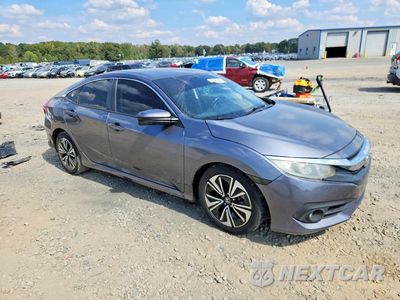 Czwarte zdjęcie samochodu z boku: 2018 HONDA CIVIC EX VIN:19XFC1E36JE003648 - miniatura