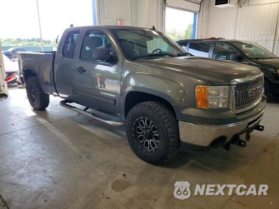 Czwarte zdjęcie samochodu z boku: 2011 GMC SIERRA K1500 SLE VIN:1GTR2VE37BZ134066 - miniatura