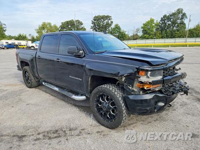 Czwarte zdjęcie samochodu z boku: 2018 CHEVROLET SILVERADO K1500 CUSTOM VIN:3GCUKPEC0JG236538 - miniatura