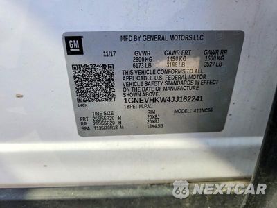 Zdjęcie 13 z 13 samochodu: 2018 CHEVROLET TRAVERSE LT VIN:1GNEVHKW4JJ162241 - miniatura