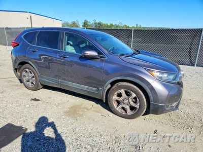Czwarte zdjęcie samochodu z boku: 2018 HONDA CR-V EX VIN:7FARW1H54JE036910 - miniatura