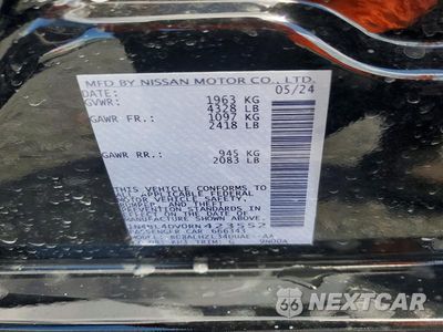 Zdjęcie 13 z 13 samochodu: 2024 NISSAN ALTIMA SV VIN:1N4BL4DV0RN423552 - miniatura