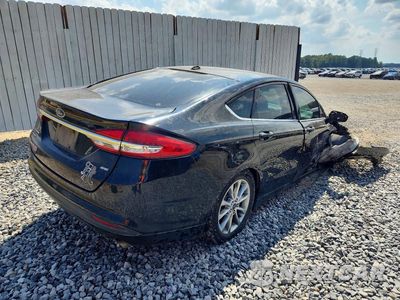 Trzecie zdjęcie samochodu z tyłu: 2017 FORD FUSION SE VIN:3FA6P0H76HR369177 - miniatura