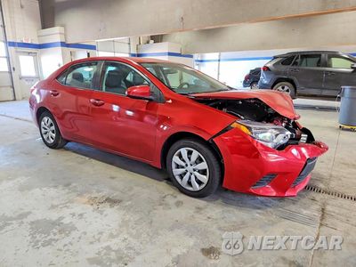 Czwarte zdjęcie samochodu z boku: 2014 TOYOTA COROLLA LE VIN:5YFBURHE9EP077772 - miniatura