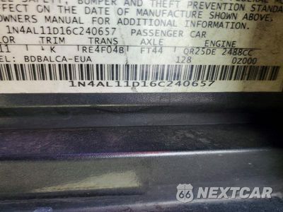 Zdjęcie 14 z 14 samochodu: 2006 NISSAN ALTIMA 2.5 VIN:1N4AL11D16C240657 - miniatura