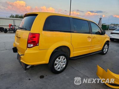Trzecie zdjęcie samochodu z tyłu: 2016 DODGE GRAND CARAVAN SE VIN:2C7WDGBGXGR161895 - miniatura