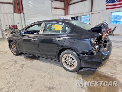 Drugie zdjęcie samochodu z przodu: 2013 HONDA CIVIC EXL VIN:2HGFB2F95DH511227 - miniatura