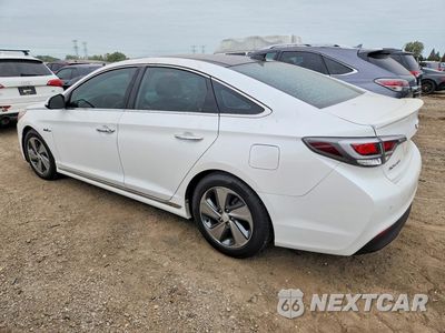 Drugie zdjęcie samochodu z przodu: 2016 HYUNDAI SONATA HYBRID LIMITED VIN:KMHE34L13GA016914 - miniatura