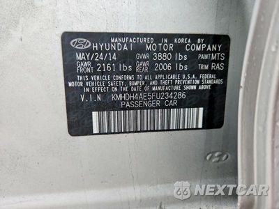 Zdjęcie 12 z 12 samochodu: 2015 HYUNDAI ELANTRA LIMITED VIN:KMHDH4AE5FU234286 - miniatura