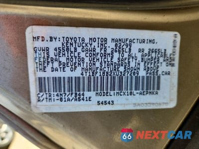 Zdjęcie 13 z 13 samochodu: 1999 TOYOTA AVALON XL VIN:4T1BF18B2XU327209 - miniatura