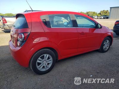 Trzecie zdjęcie samochodu z tyłu: 2012 CHEVROLET SONIC LT VIN:1G1JC6SHXC4180403 - miniatura