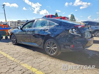 Drugie zdjęcie samochodu z przodu: 2019 HONDA CIVIC EX VIN:19XFC1F30KE002298 - miniatura