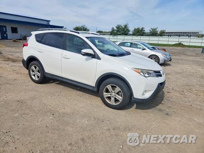 Czwarte zdjęcie samochodu z boku: 2014 TOYOTA RAV4 XLE VIN:JTMRFREVXEJ013094 - miniatura