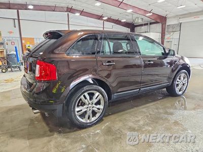 Trzecie zdjęcie samochodu z tyłu: 2013 FORD EDGE SEL VIN:2FMDK3JC2DBB36619 - miniatura