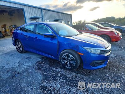 Czwarte zdjęcie samochodu z boku: 2018 HONDA CIVIC EXL VIN:2HGFC1F77JH645514 - miniatura
