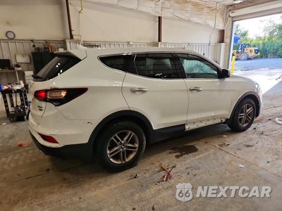 Trzecie zdjęcie samochodu z tyłu: 2017 HYUNDAI SANTA FE SPORT 2.4L VIN:5XYZTDLBXHG430496 - miniatura