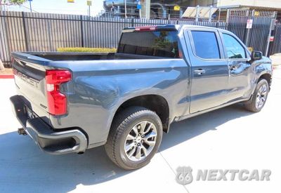 Trzecie zdjęcie samochodu z tyłu: 2022 CHEVROLET SILVERADO LTD C1500 RST VIN:1GCPWDED7NZ104066 - miniatura