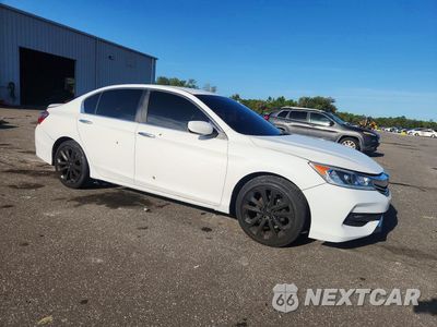 Czwarte zdjęcie samochodu z boku: 2016 HONDA ACCORD LX VIN:1HGCR2F33GA111342 - miniatura