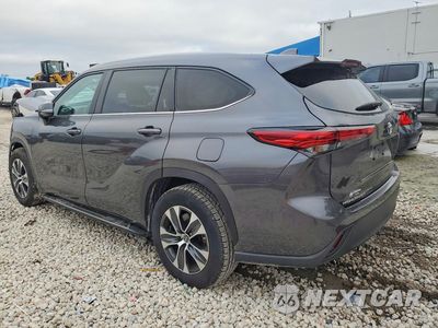 Drugie zdjęcie samochodu z przodu: 2023 TOYOTA HIGHLANDER XLE VIN:5TDKDRAH0PS010556 - miniatura