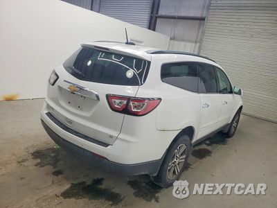 Trzecie zdjęcie samochodu z tyłu: 2017 CHEVROLET TRAVERSE LT VIN:1GNKRGKD6HJ222255 - miniatura