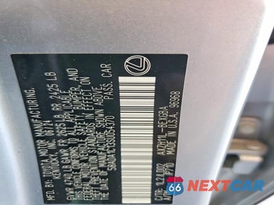 Zdjęcie 13 z 13 samochodu: 2025 LEXUS ES 300H BASE VIN:58ADA1C13SU054370 - miniatura