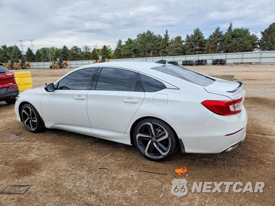 Drugie zdjęcie samochodu z przodu: 2022 HONDA ACCORD SPORT SE VIN:1HGCV1F46NA072841 - miniatura