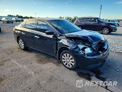 Czwarte zdjęcie samochodu z boku: 2014 NISSAN SENTRA S VIN:3N1AB7AP2EL688311 - miniatura