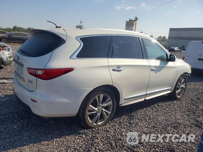 Trzecie zdjęcie samochodu z tyłu: 2013 INFINITI JX35 BASE VIN:5N1AL0MM8DC325634 - miniatura