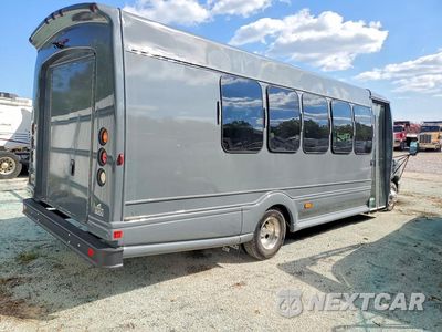 Trzecie zdjęcie samochodu z tyłu: 2008 FORD SHUTTLE BUS VIN:1FDXE45S38DB29531 - miniatura