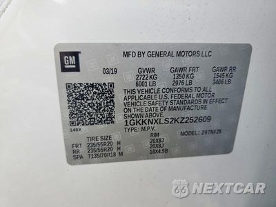 Zdjęcie 13 z 13 samochodu: 2019 GMC ACADIA DENALI VIN:1GKKNXLS2KZ252609 - miniatura