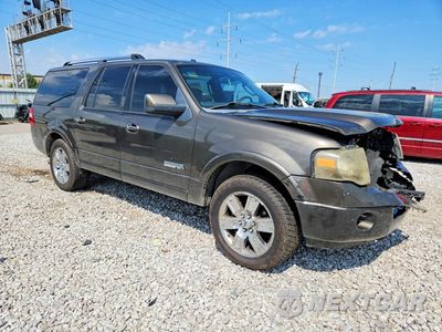 Czwarte zdjęcie samochodu z boku: 2008 FORD EXPEDITION EL LIMITED VIN:1FMFK20568LA46787 - miniatura