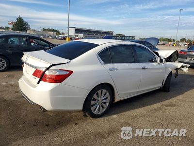 Trzecie zdjęcie samochodu z tyłu: 2013 HONDA ACCORD EXL VIN:1HGCR3F80DA026679 - miniatura