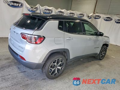 Trzecie zdjęcie samochodu z tyłu: 2025 JEEP COMPASS LIMITED VIN:3C4NJDCN6ST525829 - miniatura