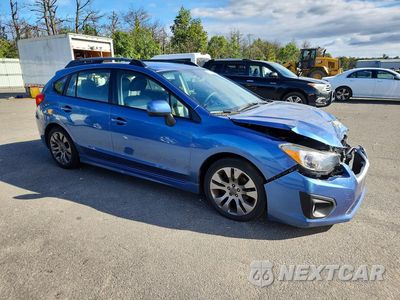 Czwarte zdjęcie samochodu z boku: 2014 SUBARU IMPREZA SPORT LIMITED VIN:JF1GPAR66EH331560 - miniatura