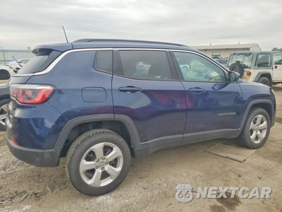 Trzecie zdjęcie samochodu z tyłu: 2020 JEEP COMPASS LATITUDE VIN:3C4NJDBB1LT143121 - miniatura