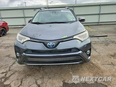 Piąte zdjęcie samochodu w środku: 2017 TOYOTA RAV4 HYBRID XLE VIN:JTMRJREV1HD144559 - miniatura