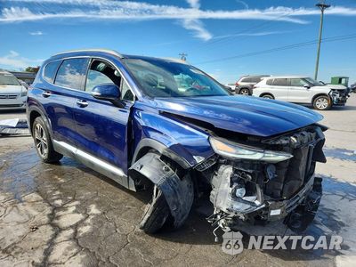 Czwarte zdjęcie samochodu z boku: 2020 HYUNDAI SANTA FE SEL 2.0T VIN:5NMS33AA4LH149234 - miniatura