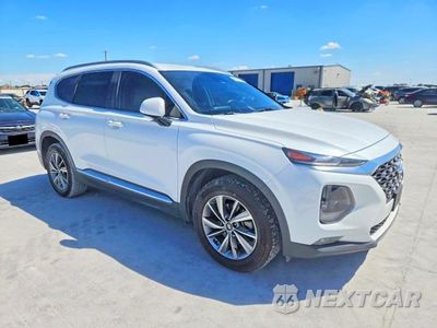 Czwarte zdjęcie samochodu z boku: 2020 HYUNDAI SANTA FE SEL VIN:5NMS33AD8LH145665 - miniatura