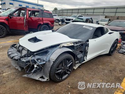 2019 CHEVROLET CORVETTE STINGRAY 1LT 1G1YB2D70K5100761 - główne zdjęcie licytacji z USA - miniatura