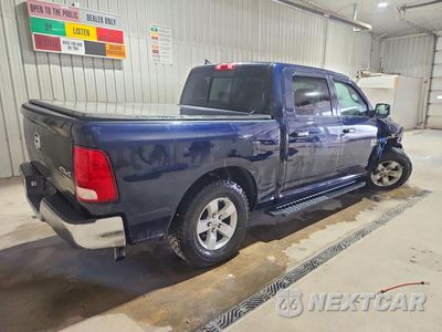 Trzecie zdjęcie samochodu z tyłu: 2018 RAM 1500 SLT VIN:1C6RR7LG5JS318904 - miniatura