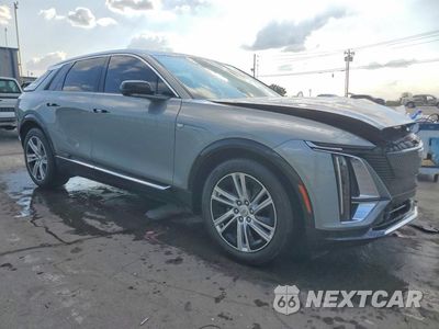 Czwarte zdjęcie samochodu z boku: 2024 CADILLAC LYRIQ TECH VIN:1GYKPMRK9RZ136954 - miniatura