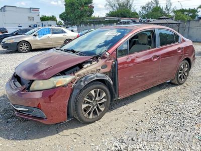 2013 HONDA CIVIC EX 2HGFB2F87DH530787 - główne zdjęcie licytacji z USA - miniatura