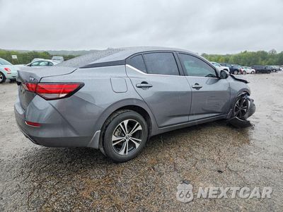 Trzecie zdjęcie samochodu z tyłu: 2023 NISSAN SENTRA SV VIN:3N1AB8CV1PY259796 - miniatura