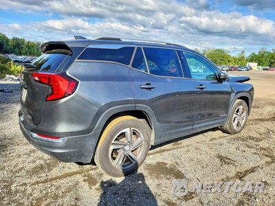 Trzecie zdjęcie samochodu z tyłu: 2019 GMC TERRAIN SLT VIN:3GKALVEVXKL158479 - miniatura